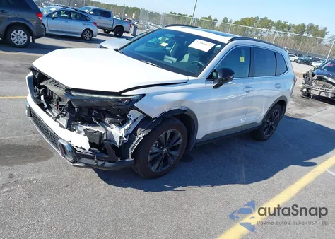 2025 Honda Cr-V Hybrid Sport Touring z USA, uszkodzony, nr VIN 5J6RS6H94SL010484